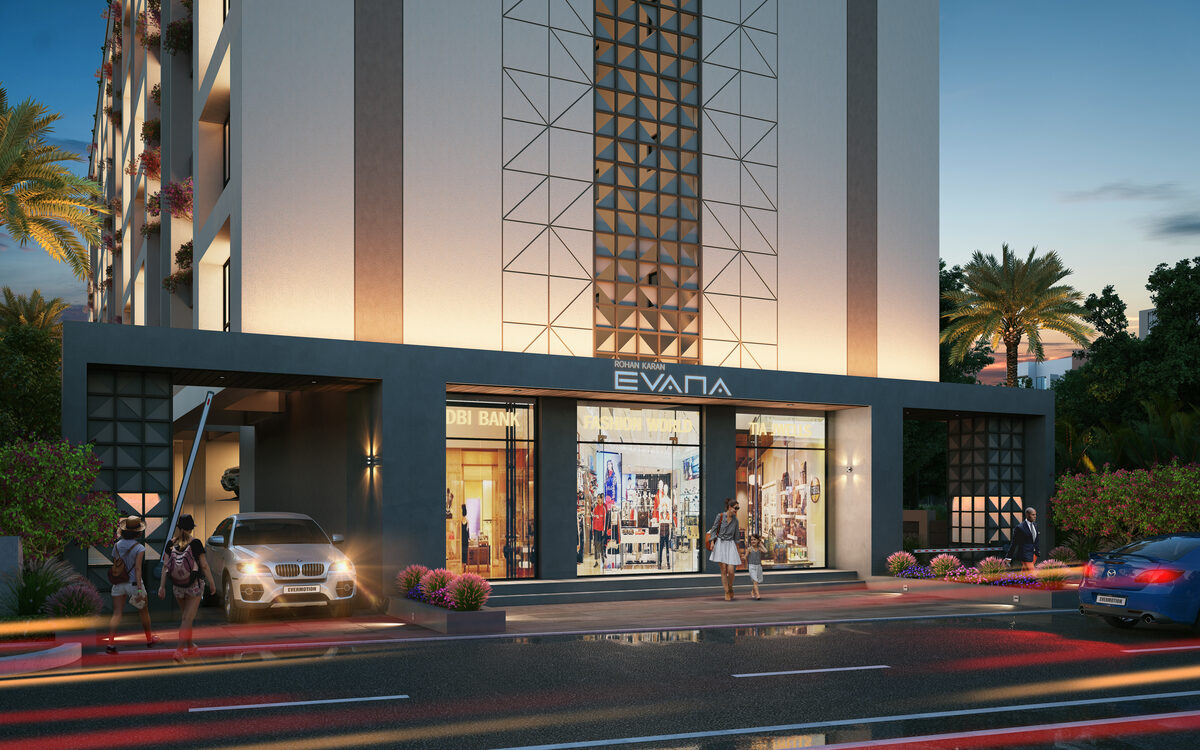 Rohan Karan Evana — Retail and commercial space in Wadgaonsheri, Pune