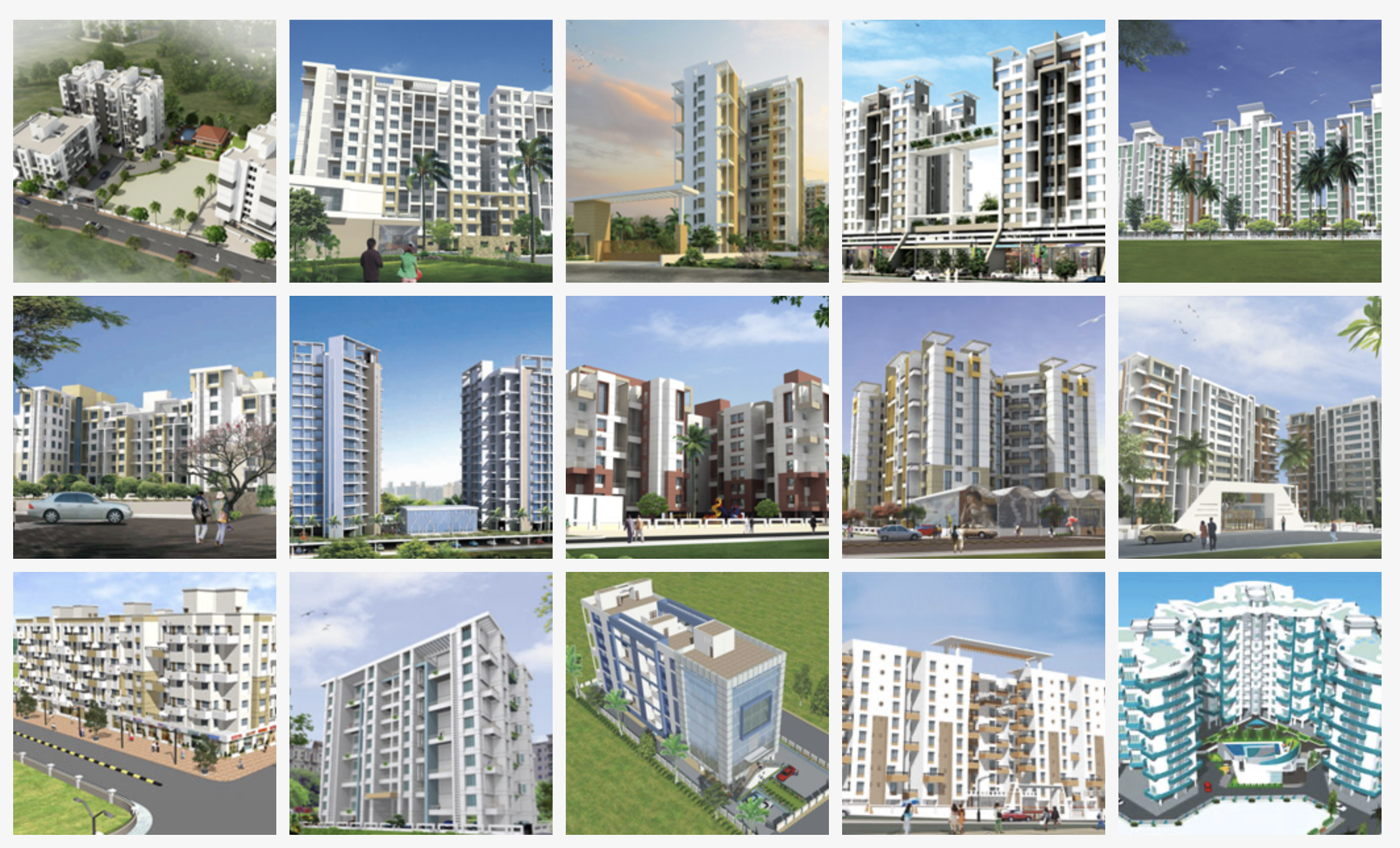 Karan Group Completed Projects — Residential and Commercial buildings across Pune, Mumbai, and Baramati