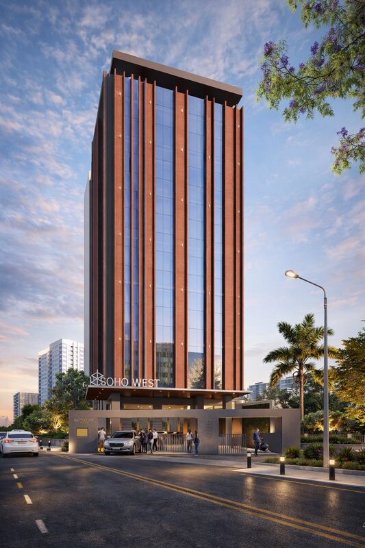 SOHO West — Commercial tower near Balewadi Metro Station, Pune